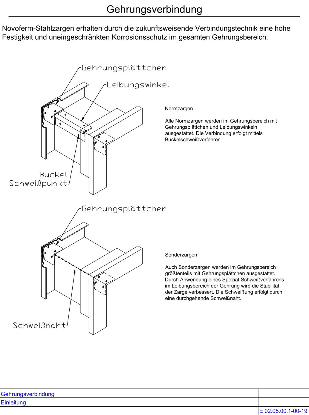 Gehrungsverbindung