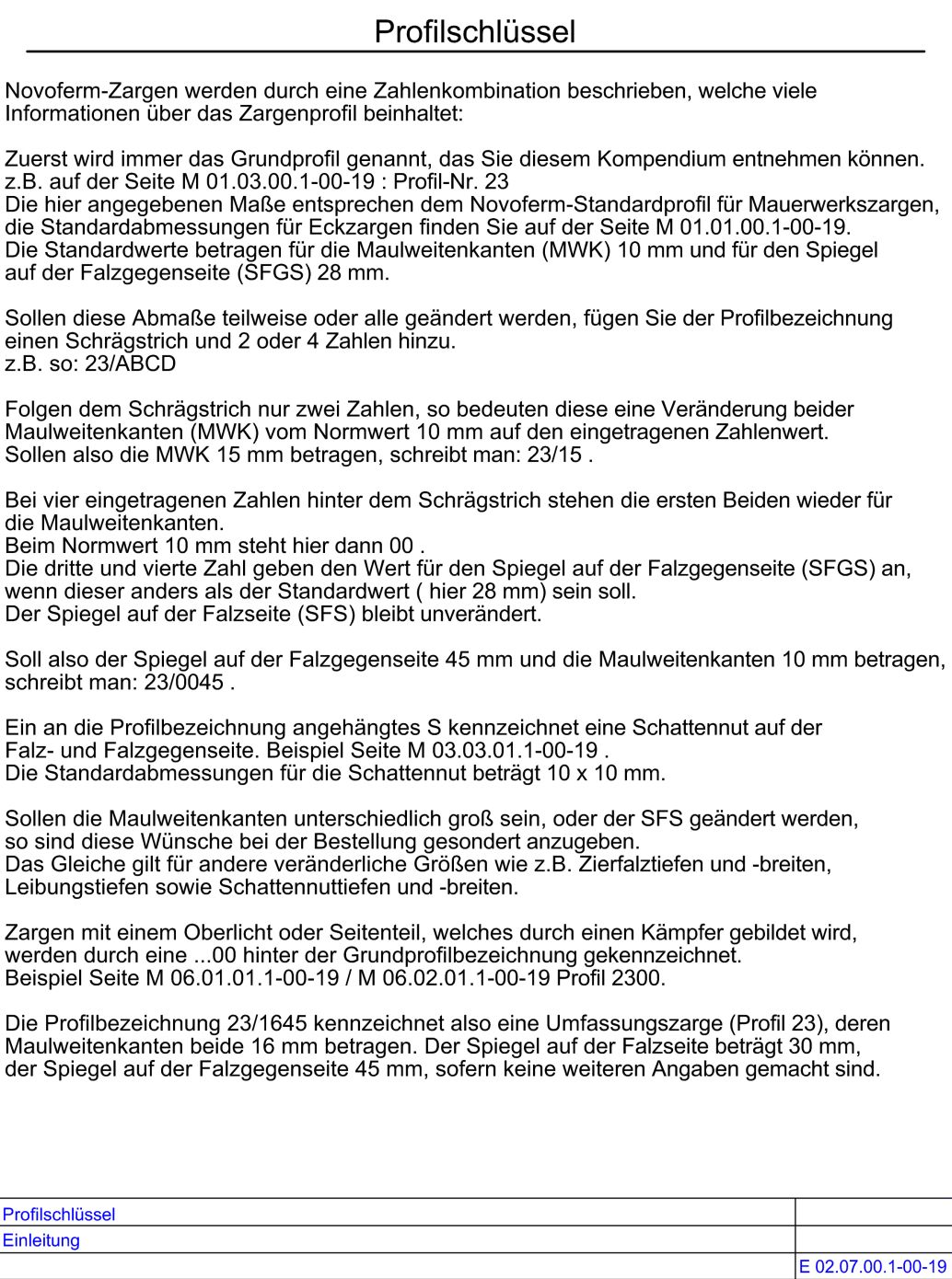 Profilschluessel