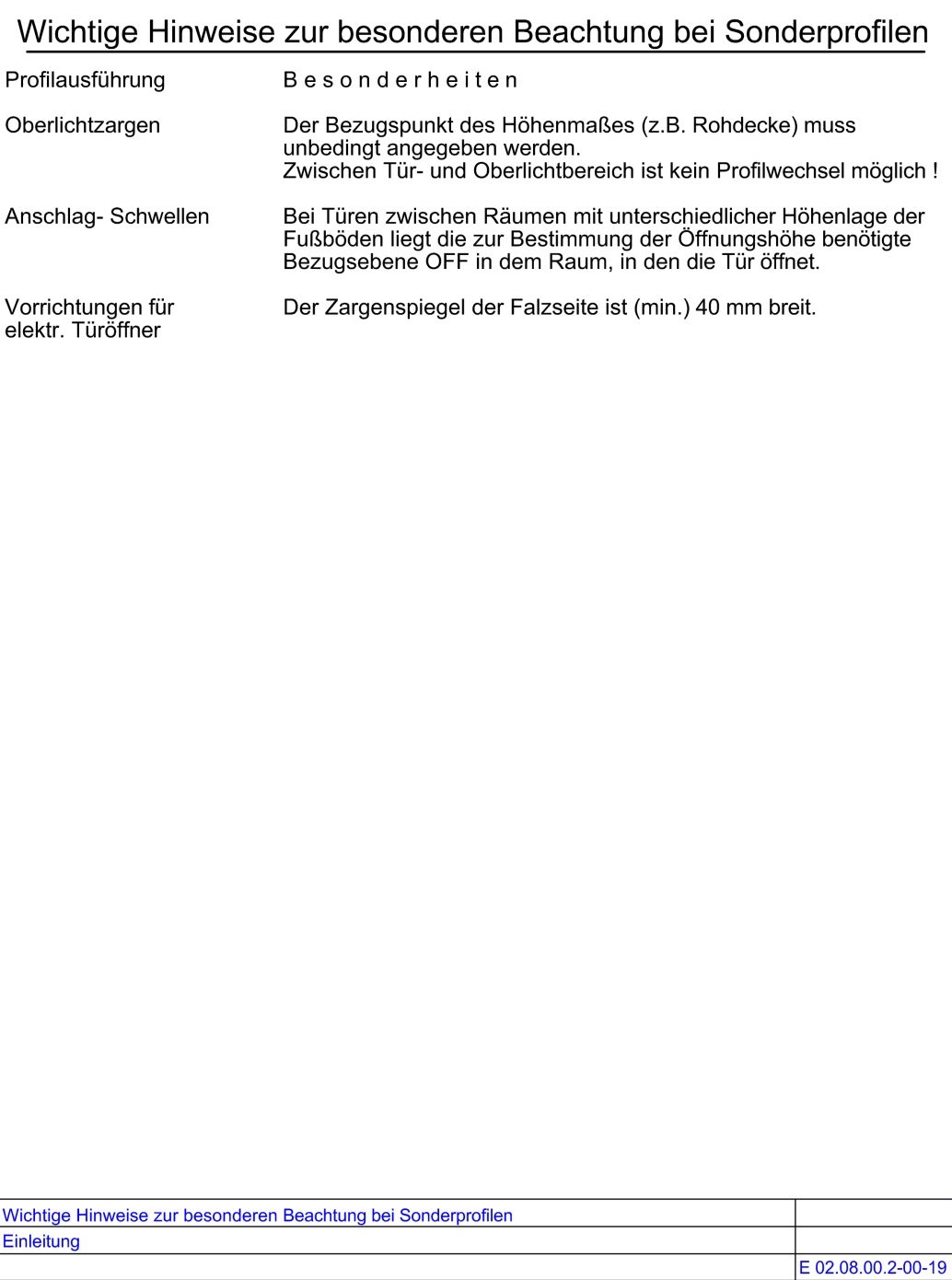 Wichtige Hinweise