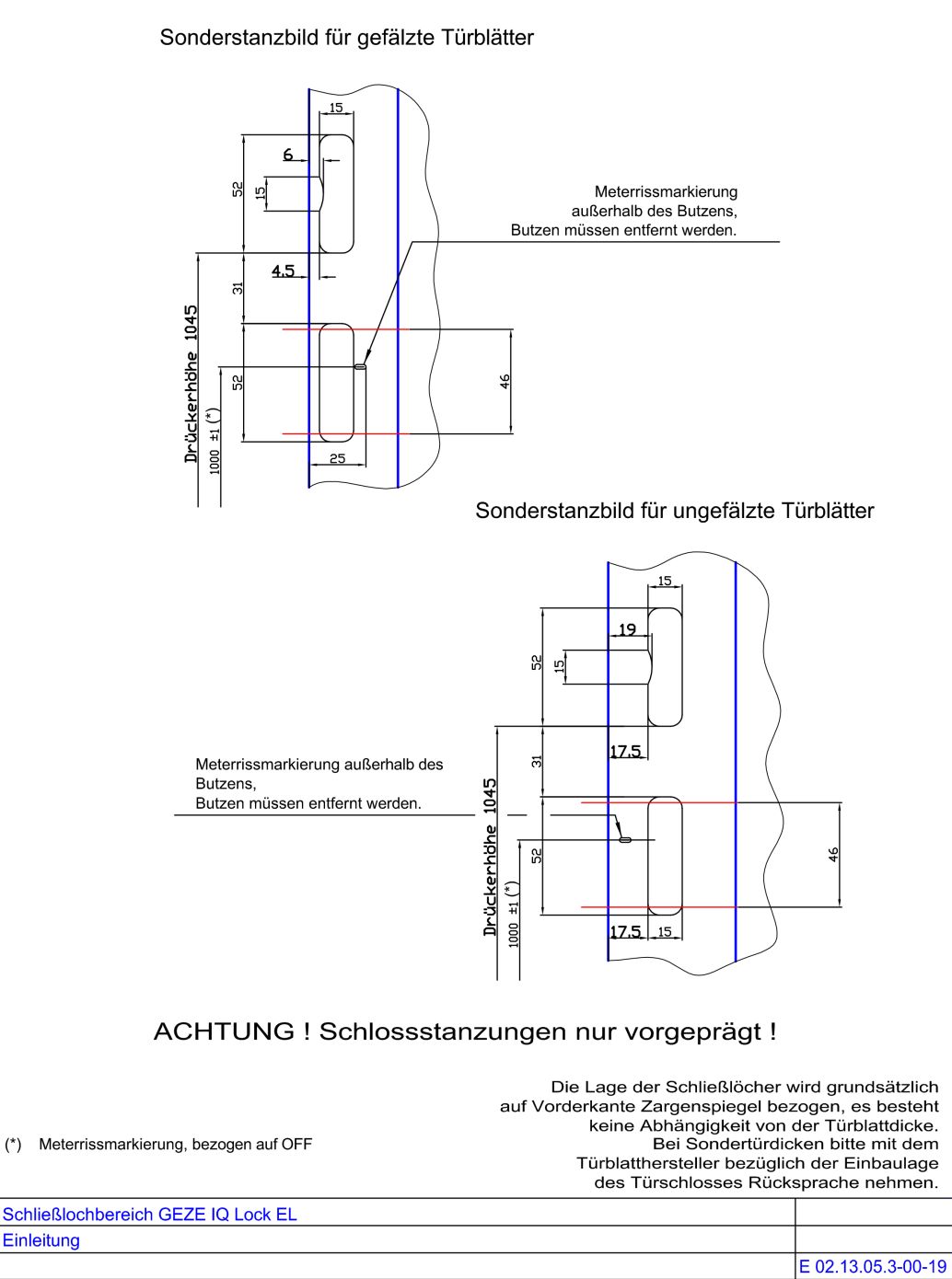 Schlossbereich GEZE IQ Lock EL