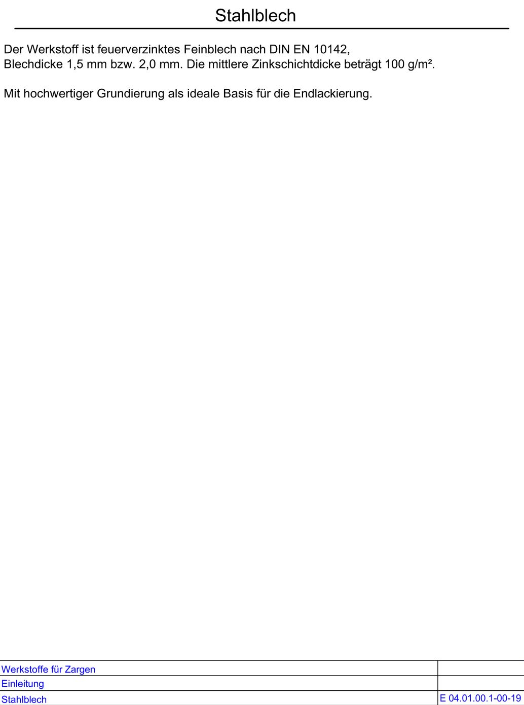Stahlblech