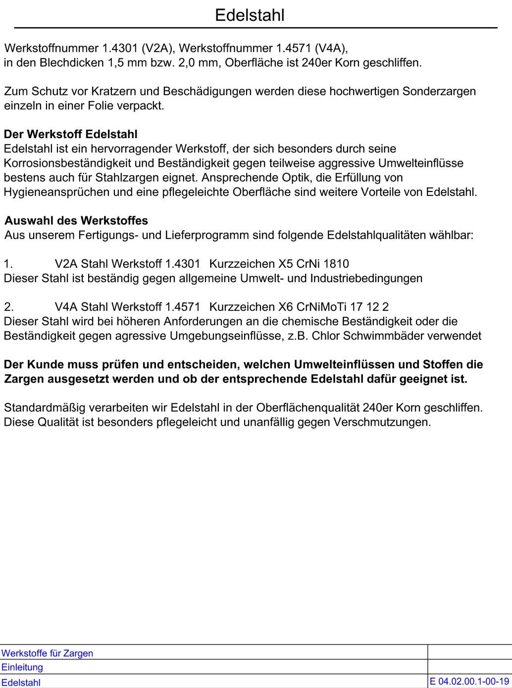 Edelstahl
