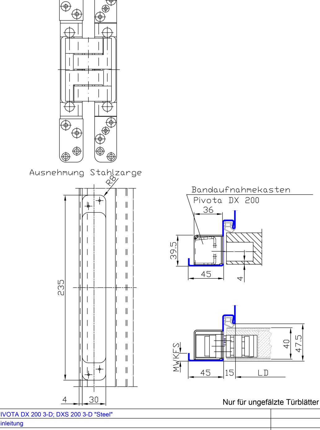 PIVOTA Bandsystem DX 200