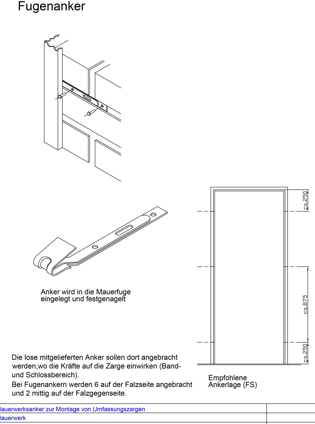 Fugenanker