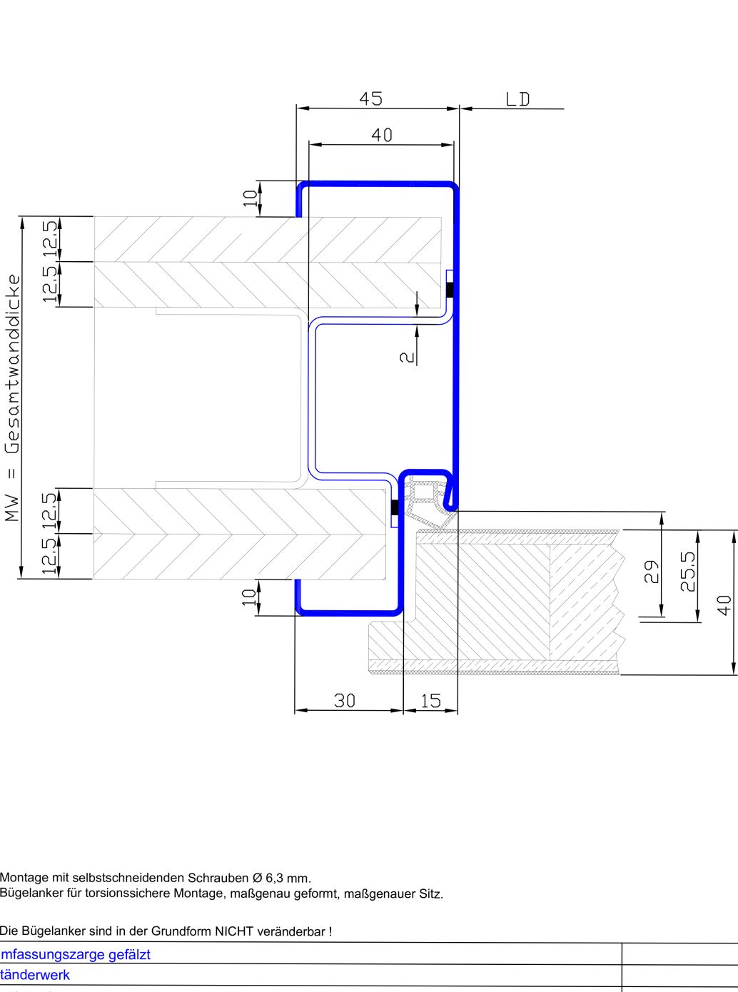Normzargen im Profil 23-0045