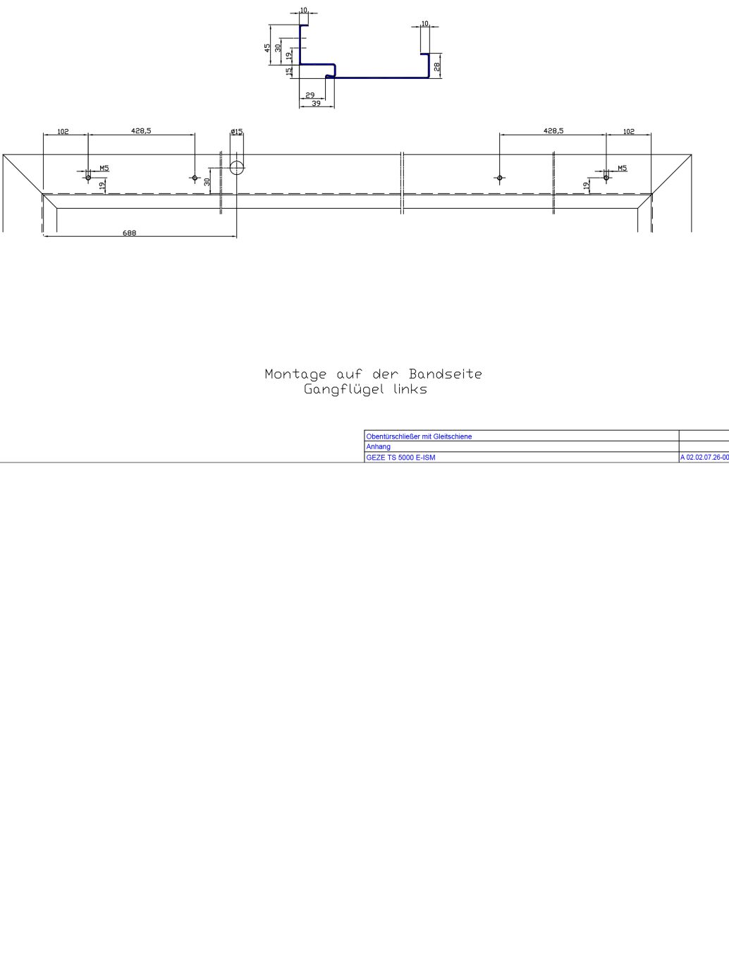 TS 5000 E-ISM links